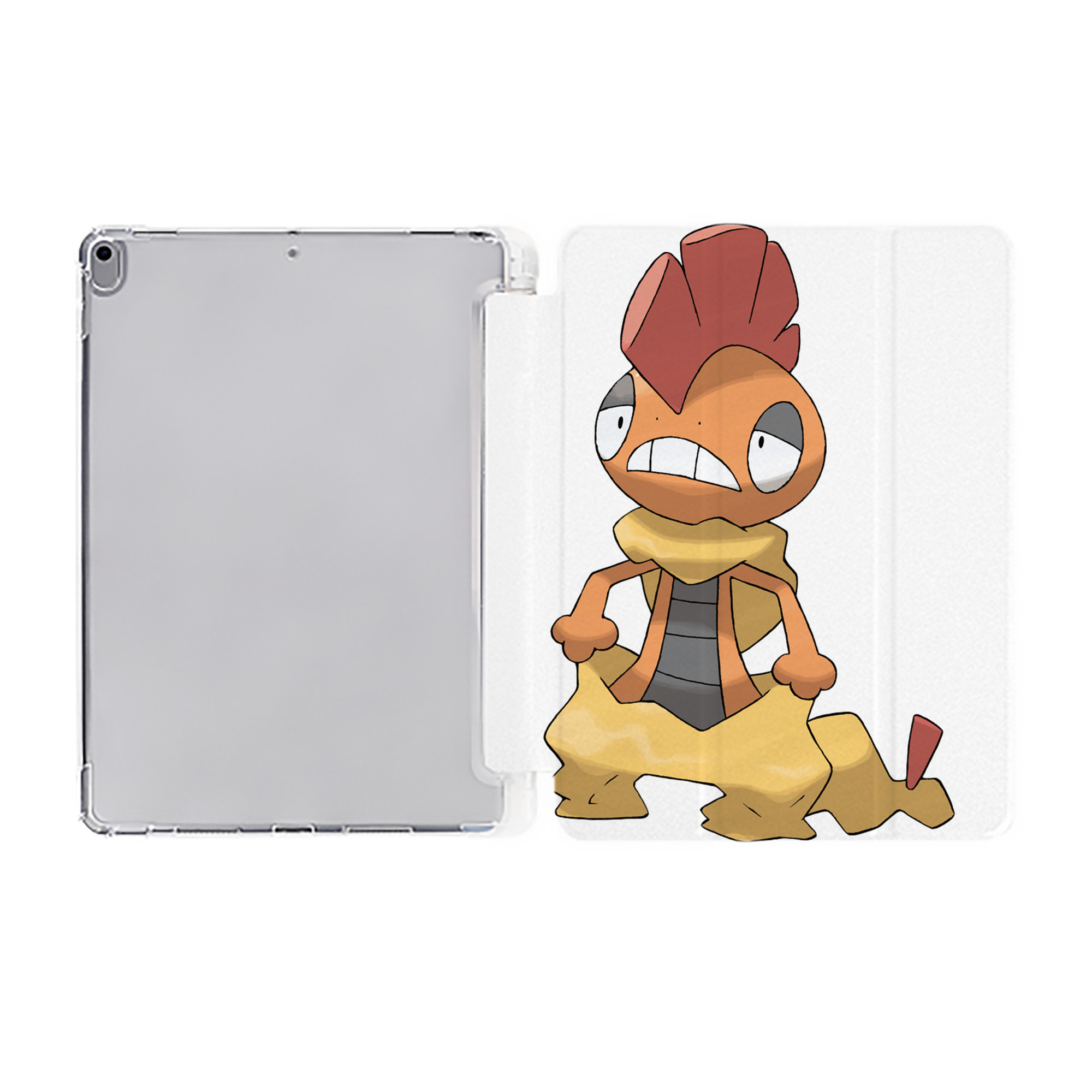 （画像用） ポケットモンスター Pokémon IPad ケース ペン収納付き 三つ折りスタンド PUレザー×シリコン 対応機種9.5/10.5/10.9インチ